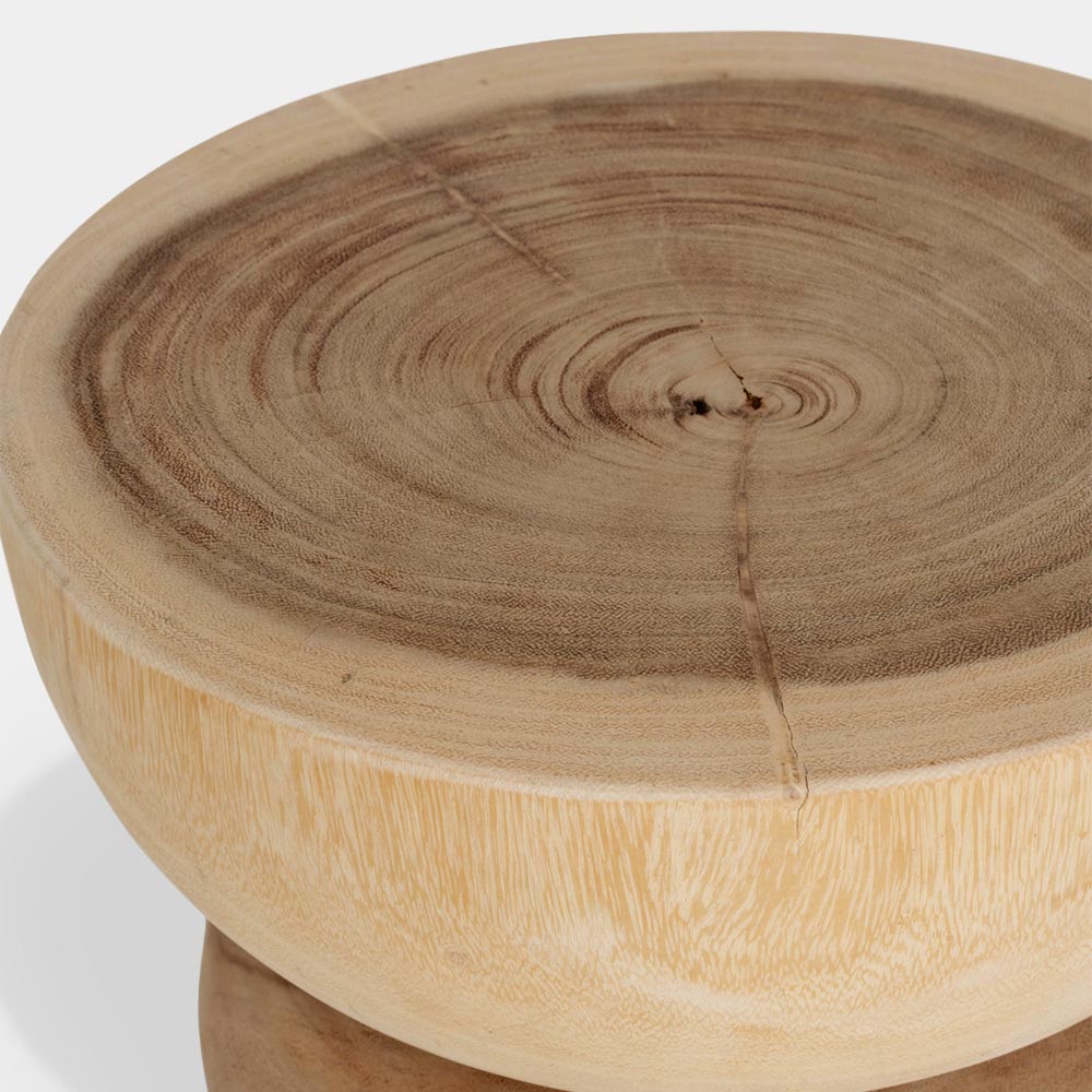 INBALI Drum Suar Wood Table INBALI Drum Suar Wood Table