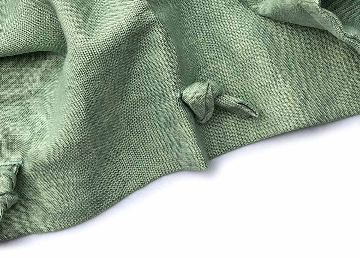 Our plant dyed linen bedding - The ultimate eco-friendly gift The perfect ecological Christmas gift—The INBALI EARTH in Green Tea