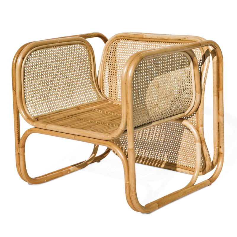 Cane | Bamboo & rattan lounger