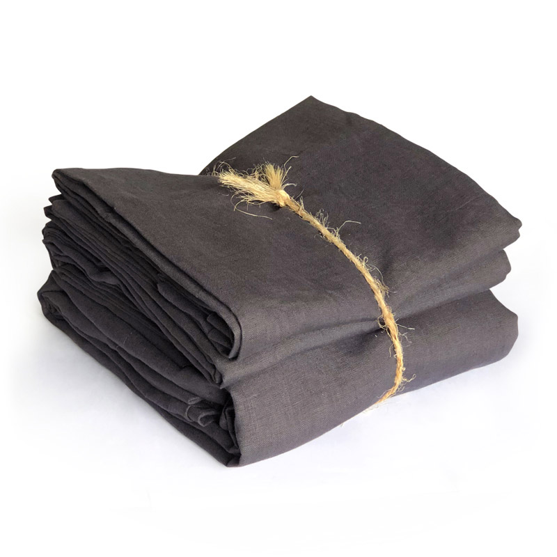 Earth | Organic plant-dyed linen duvet set