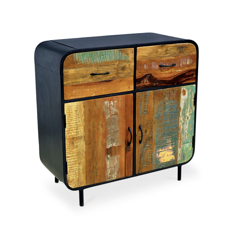 Happen | Teak & metal cabinet