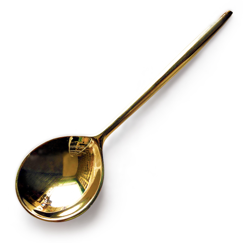 Honey | Solid brass tablespoon | INBALI