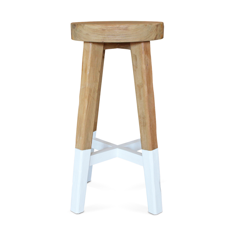 Watu | Rustic Teak Bar Stool