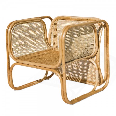 Cane | Bamboo & rattan lounger