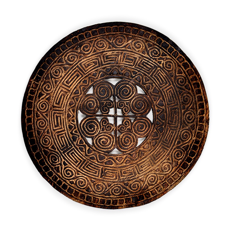 Burn | Teak wall decor
