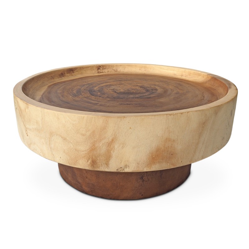 Cove | Solid suar turned table