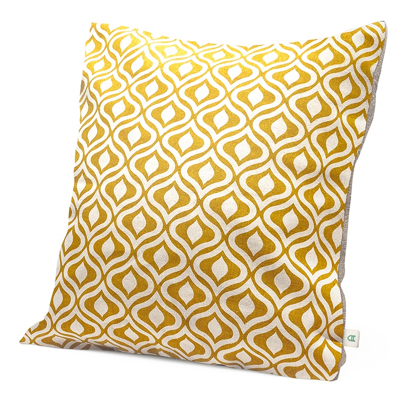 Eye | Handmade linen cushion 45x45