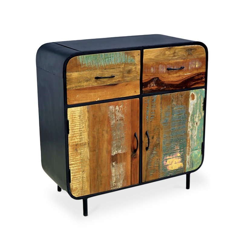 Happen | Teak & metal cabinet