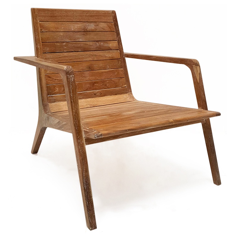 Leaf | Teak lounger