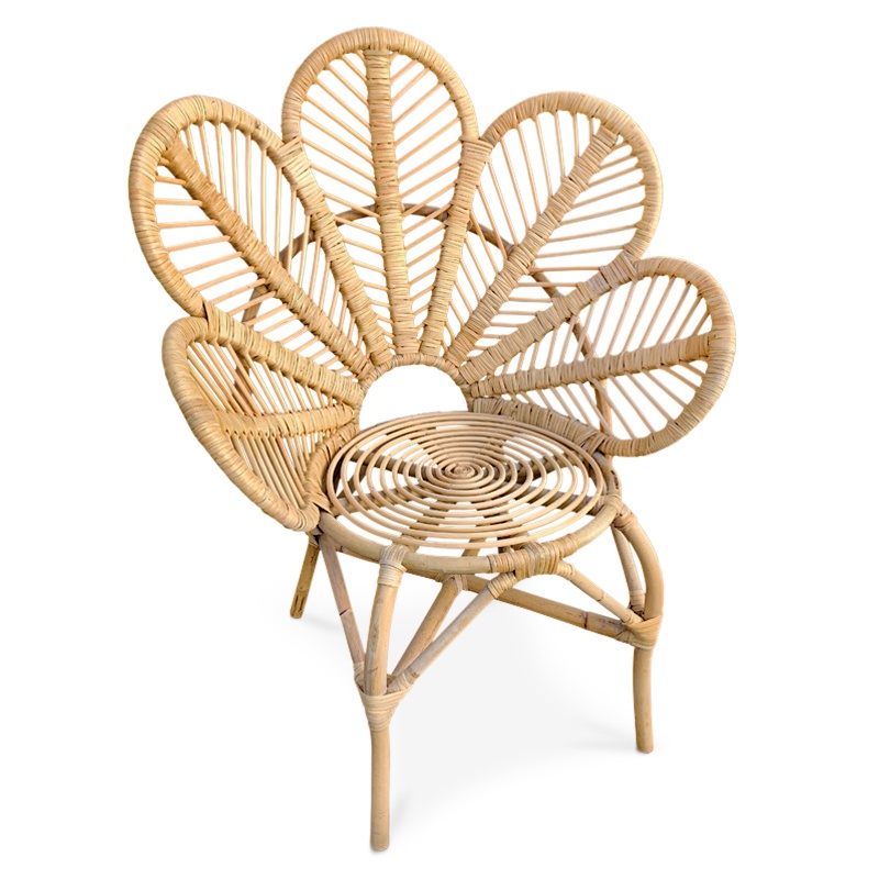 Lotus | Rattan lounger