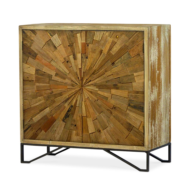 Perspective | Teak & iron cabinet