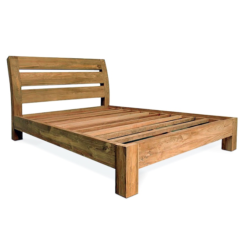 Silence | Teak bed frame