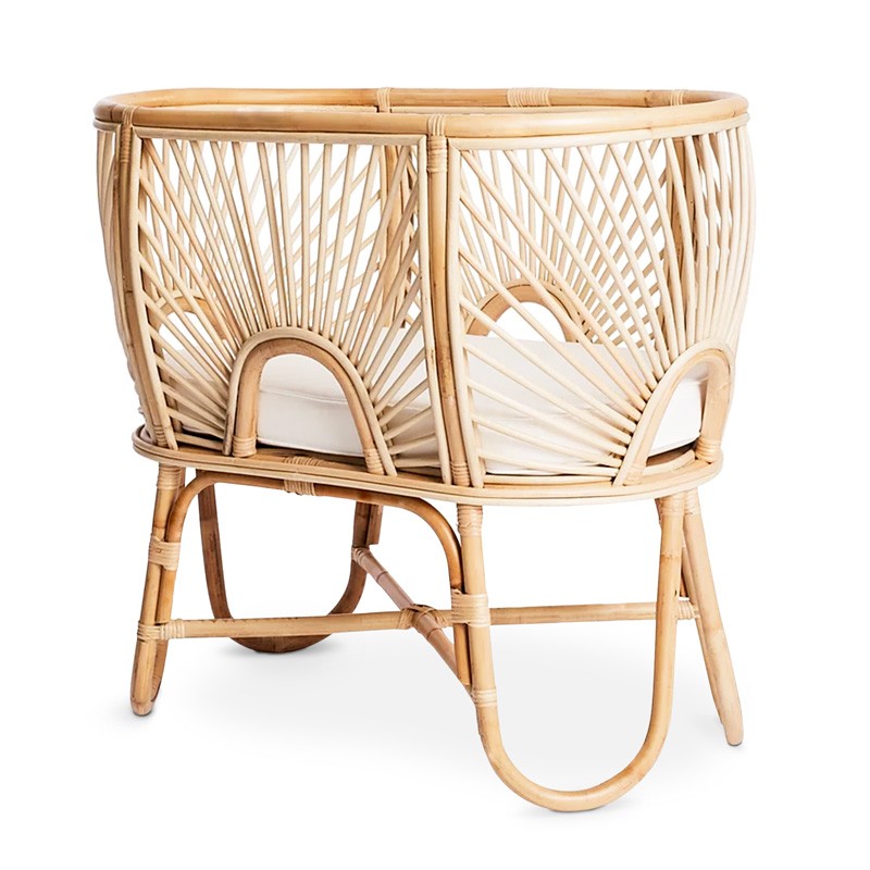 Soleil | Rattan baby bassinet
