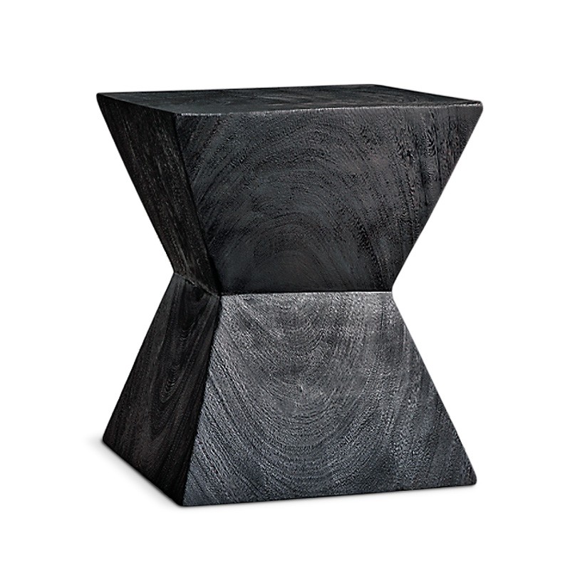 Theta | Blackened suar side table